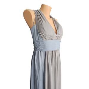 Cornflower Poly Chiffon Bridesmaid Dress B2 Jasmine Size 16